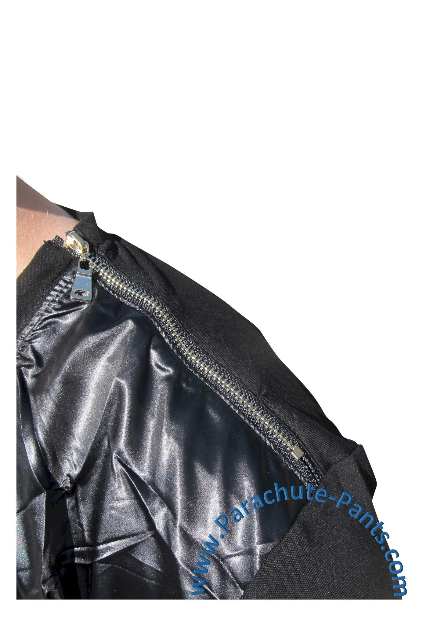 Bruno Black Nylon/Cotton T-Shirt