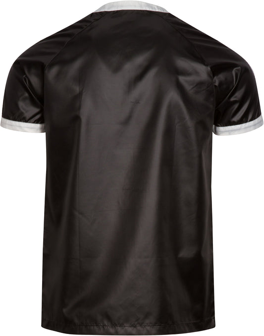 Bruno Black 3-Stripe Nylon T-Shirt